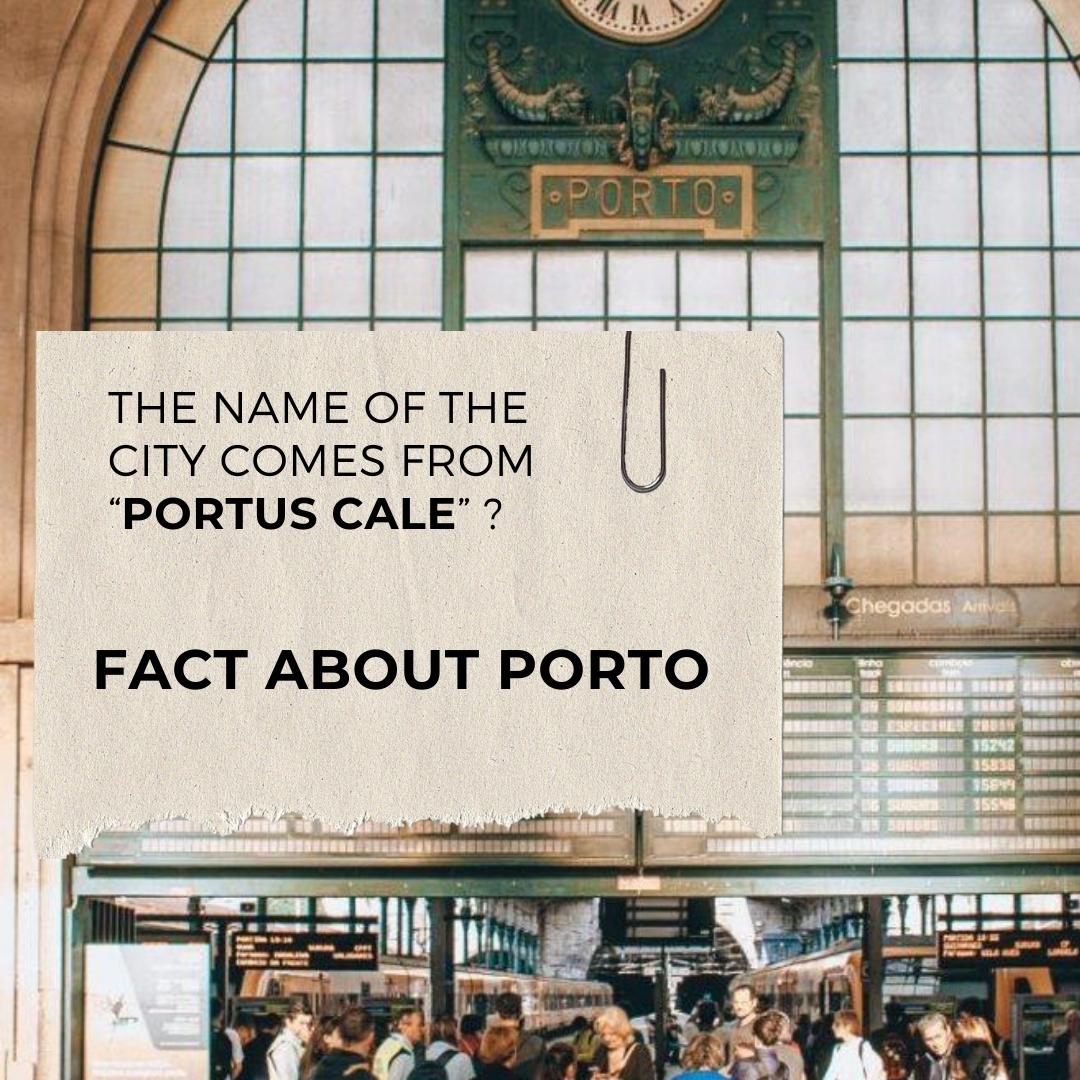 The name of the city comes from Portus Cale